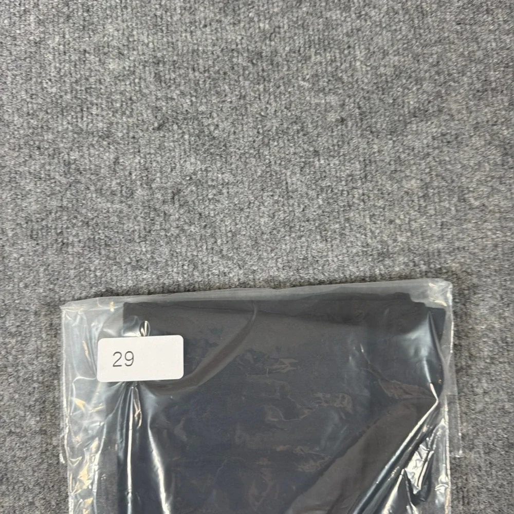 Polo Ralph Lauren T Shirt Slim Fit‎ Mens Large Black Red Logo Pony V Neck